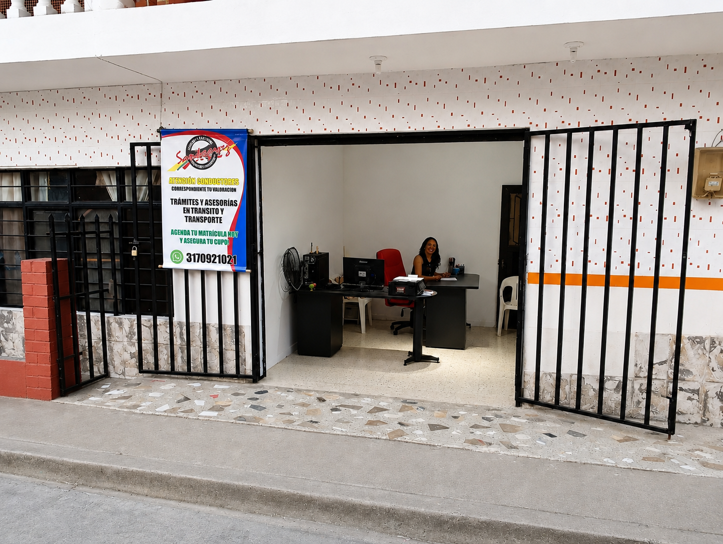 Fachada de ATSantacruz, asesores de tránsito en Villagorgona
