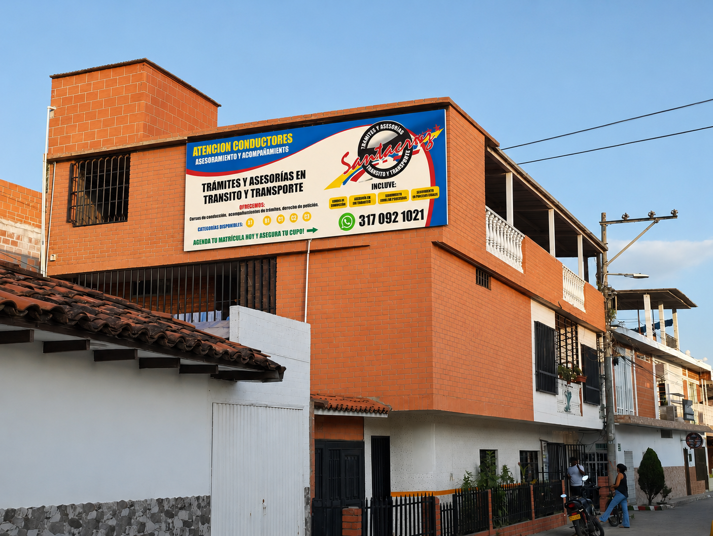 Vista amplia de ATSantacruz, asesores de tránsito en Villagorgona
